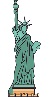 Statue of Liberty partial